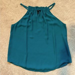 RW&CO Dressy Cami Emerald Green Sz L NWT